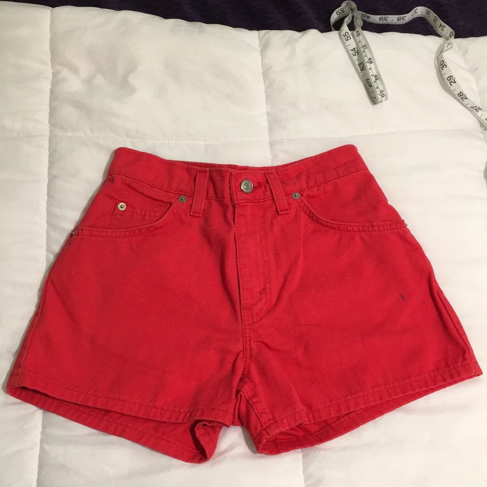 Vintage Style hi rise shorts